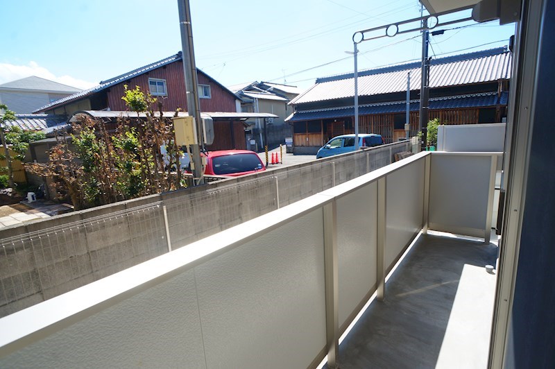 グレース北市 ベランダ