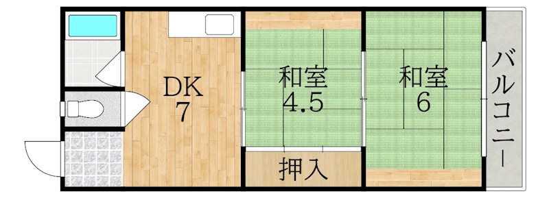 清山荘 間取り図