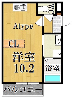 STAY THE HOUSE OJI（ステイザハウス王寺） 301号室 間取り