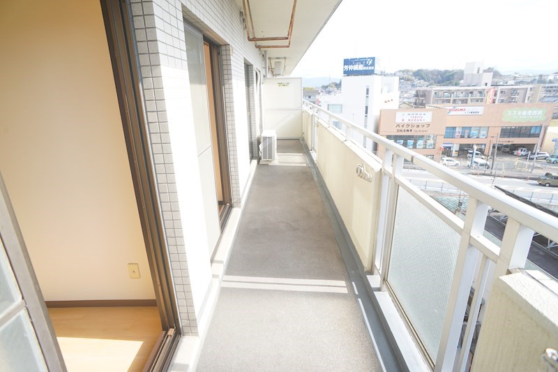 アドレ参番館 ベランダ