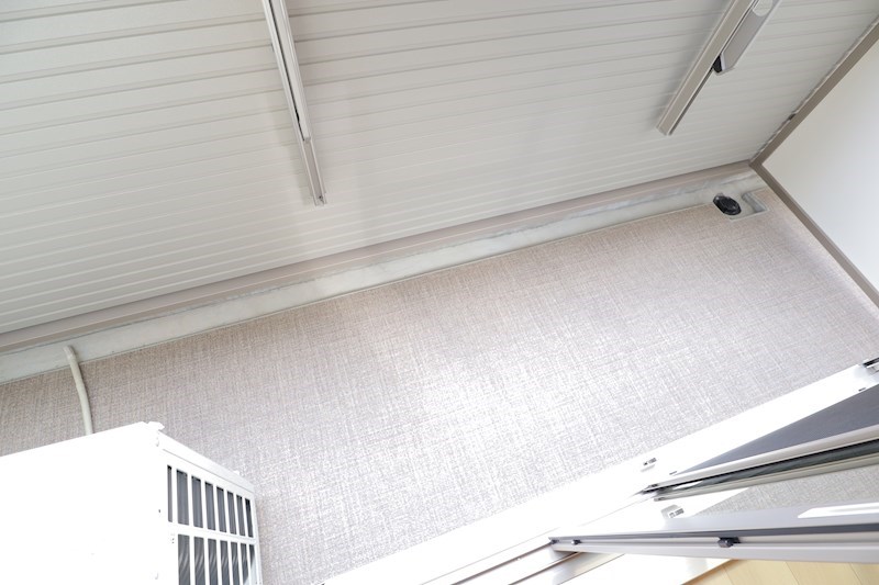 セレーノ東生駒C ベランダ