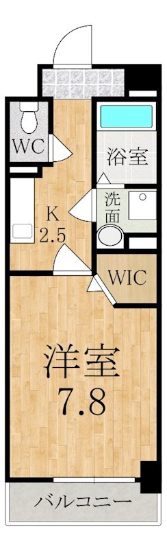 エバーハイム畝傍 106号室 間取り