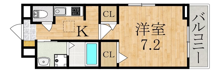 RELA　FORT 間取り図