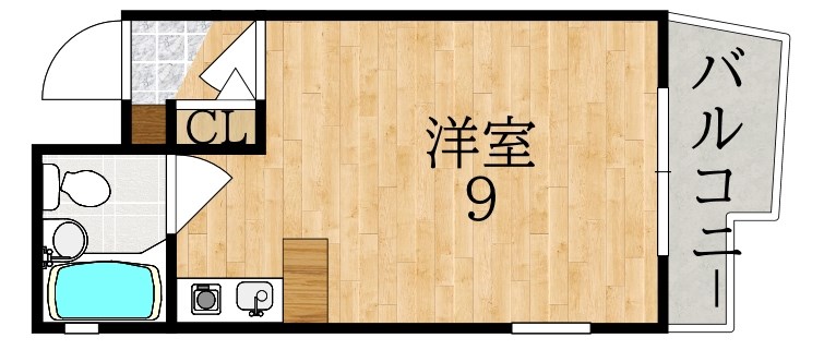 リバーヒル帝塚山 間取り図