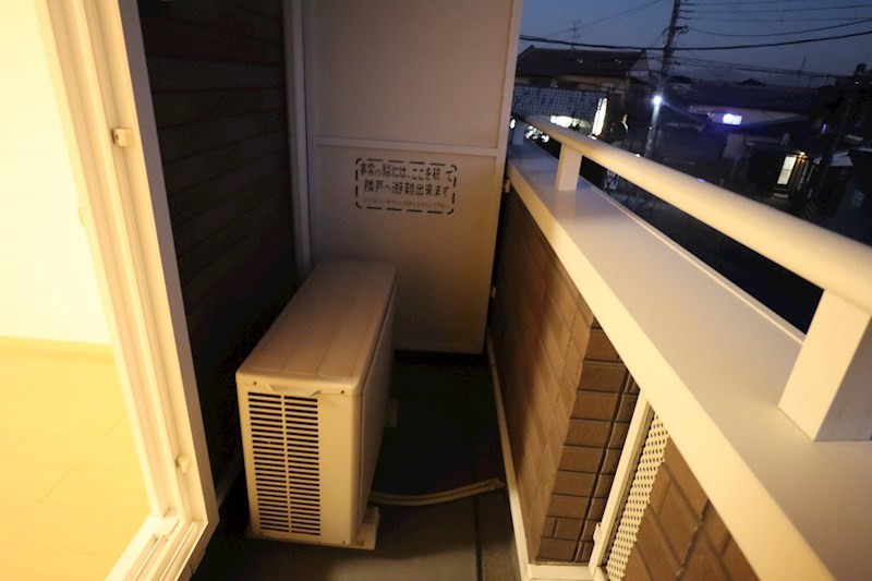 カルムメゾン（大和郡山市） ベランダ