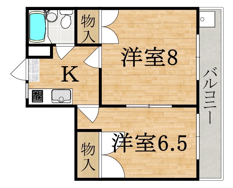 コーポ今井 間取り図