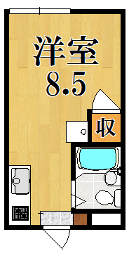 吉田ハイツ 間取り図