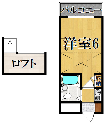 シティパレス郡山Ｐ１Ｂ 間取り