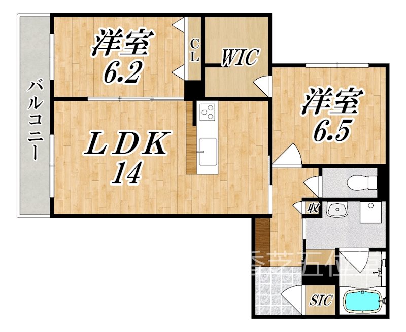 ベルフレージュⅡ 303号室 間取り