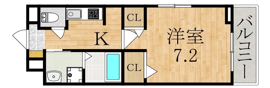 RELA　FORT 間取り図