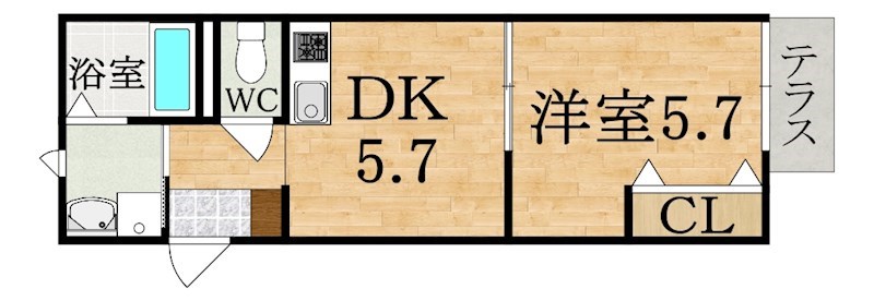 ピリポ八木 間取り図