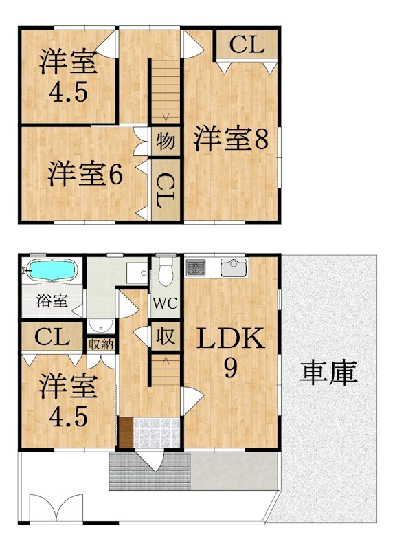 サニーハウス神宮前 間取り図