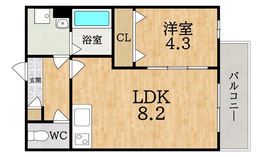 ジーメゾン大和郡山アメロ 間取り