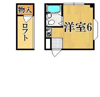 サニーハウス生駒 間取り図