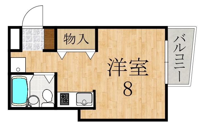 フォート・ボイヤール神宮前 間取り図