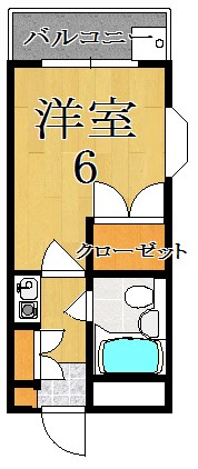 シティパレス西大寺Ｐ－５ 間取り図