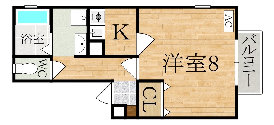 ハイツグレイス 間取り図