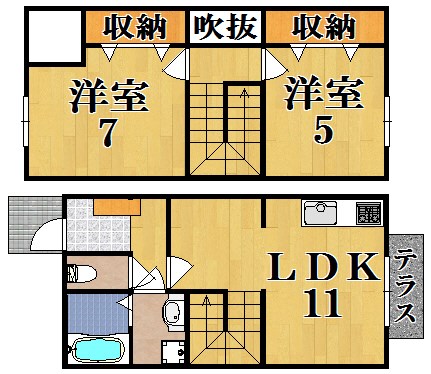 ファイン　ジェイド 103号室 間取り