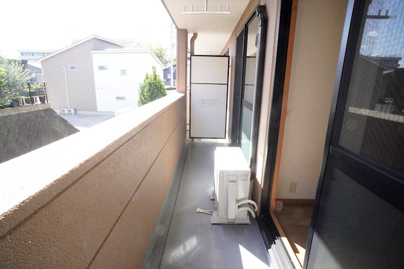 ラ・ポーラ滝川Ⅰ番館 ベランダ