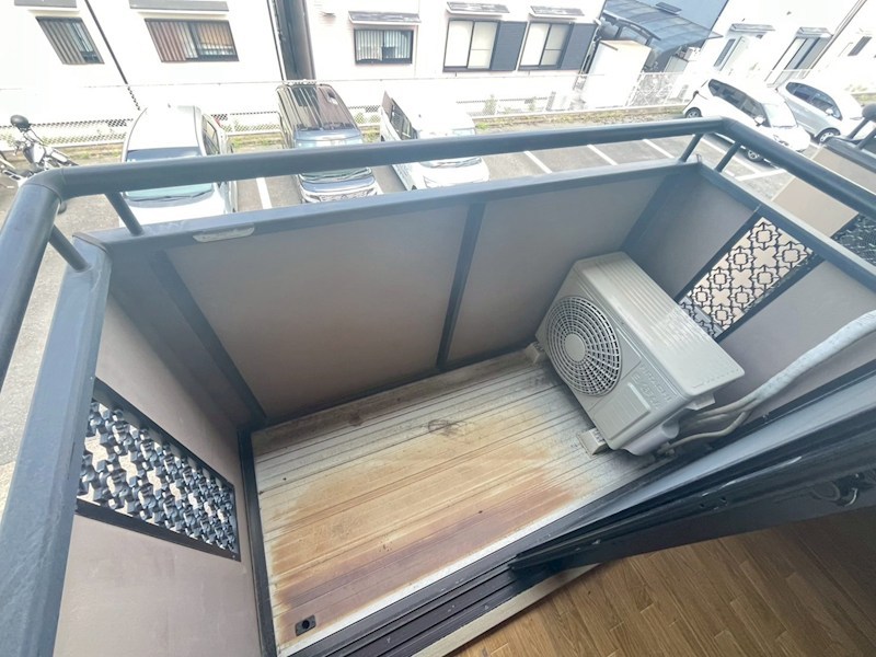 ハイツソレイユ ベランダ