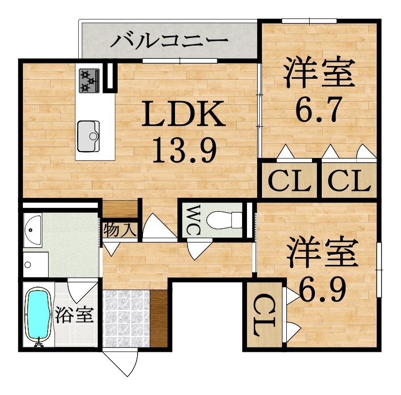 DreamioⅡ 間取り図