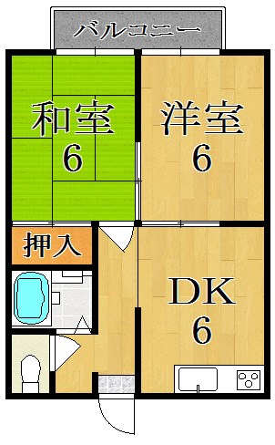 シティロイヤル西大寺宝ヶ丘 間取り図