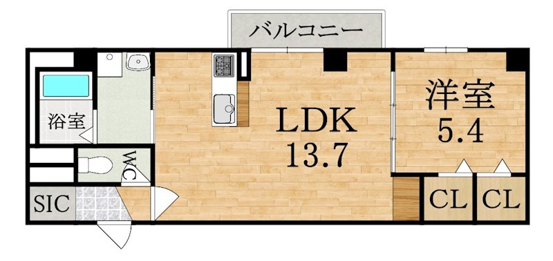 ARCENCIELCOURT橿原神宮前 103号室 間取り