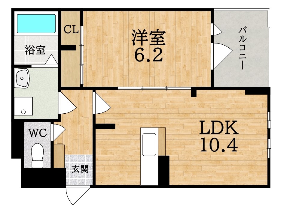 アプリコットⅢ 間取り