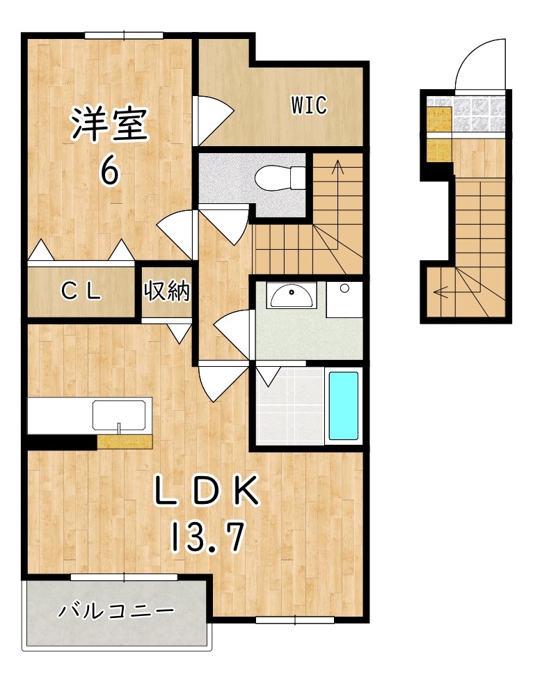 ロイヤルパレス 間取り図