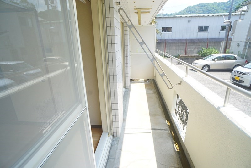 シャトー立田川 ベランダ