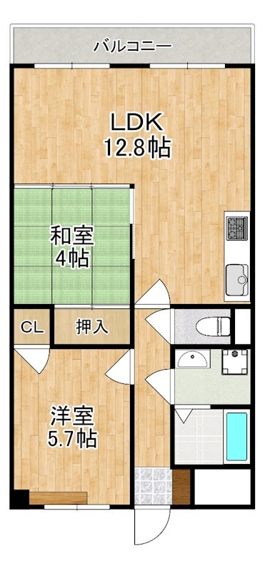 メゾン光陽 間取り図