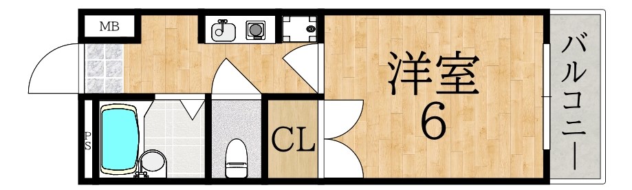 プレステージ富雄 間取り図