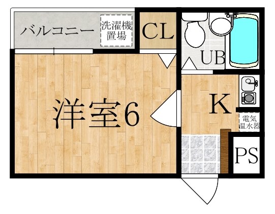 ハイツチャオチャオ 間取り図