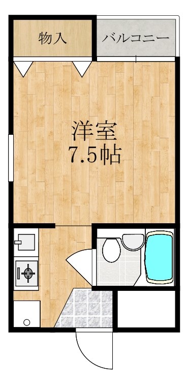 グレイス神宮西口 間取り図