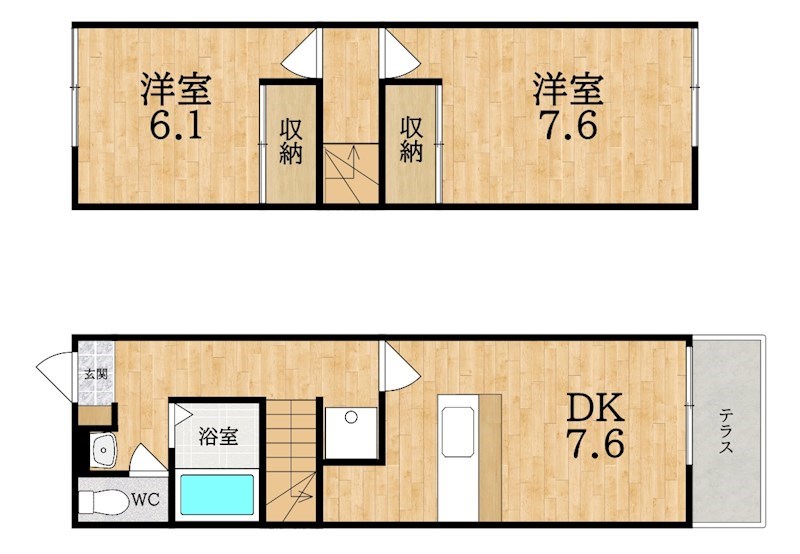 レオパレスＹＡＭＡＤＡｏｎｅ 間取り