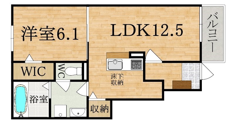 ミモザ 間取り図