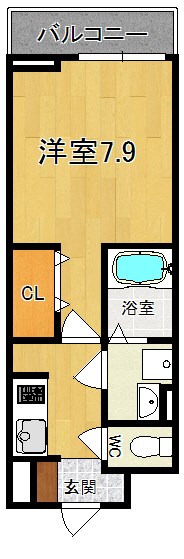 ブランドール 間取り図