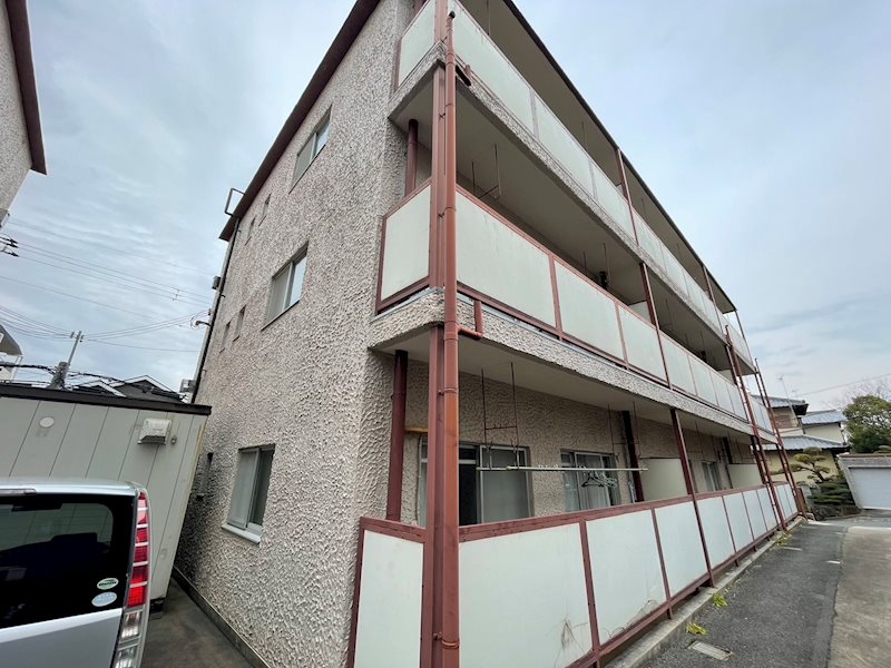 あやめ池ハイツＡ棟 303号室 外観