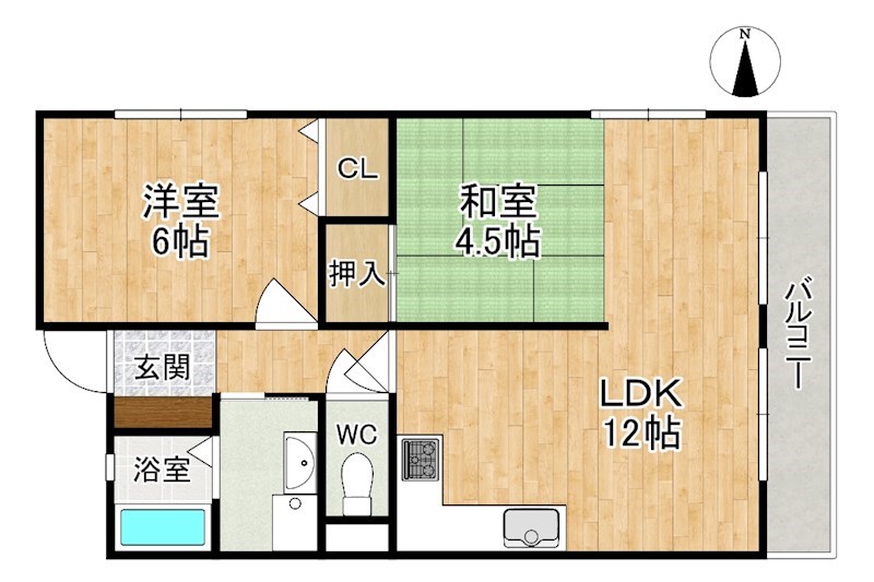 DOMEマツイ 間取り図