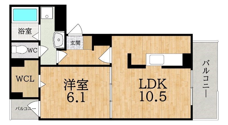 アプリコットⅢ 間取り図