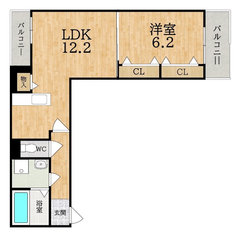 アプリコットⅢ 間取り図