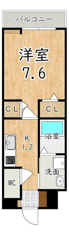 メゾン　リアリⅡ 207号室 間取り