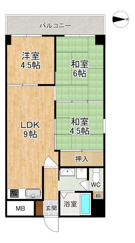 WELFARE NARA 間取り図