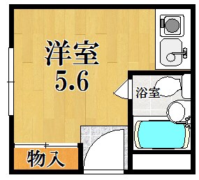 アヴェニールなかじま 310号室 間取り