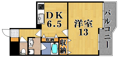 三和平城グランドパレス 間取り図