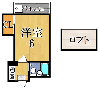 グランパレス西大寺 間取り図