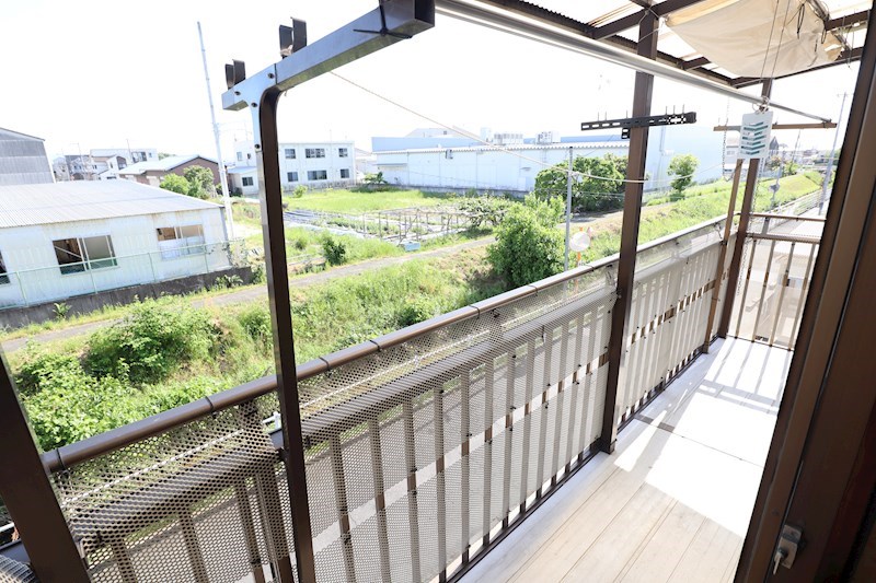 田町戸建 ベランダ