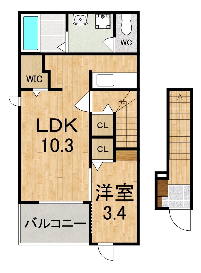 フィオーレ 間取り図