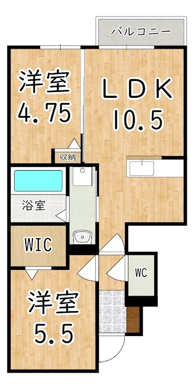 グランＤオール 間取り図