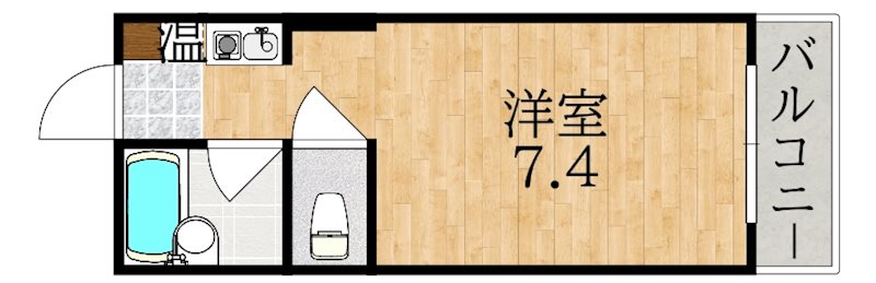 ダイワ学園前ロジングハウスＣ棟 間取り図